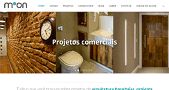 Desktop Screenshot of moonarquitetura.com